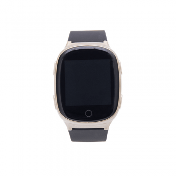 Смарт часы D100 NEW с GPS (золотые)-1